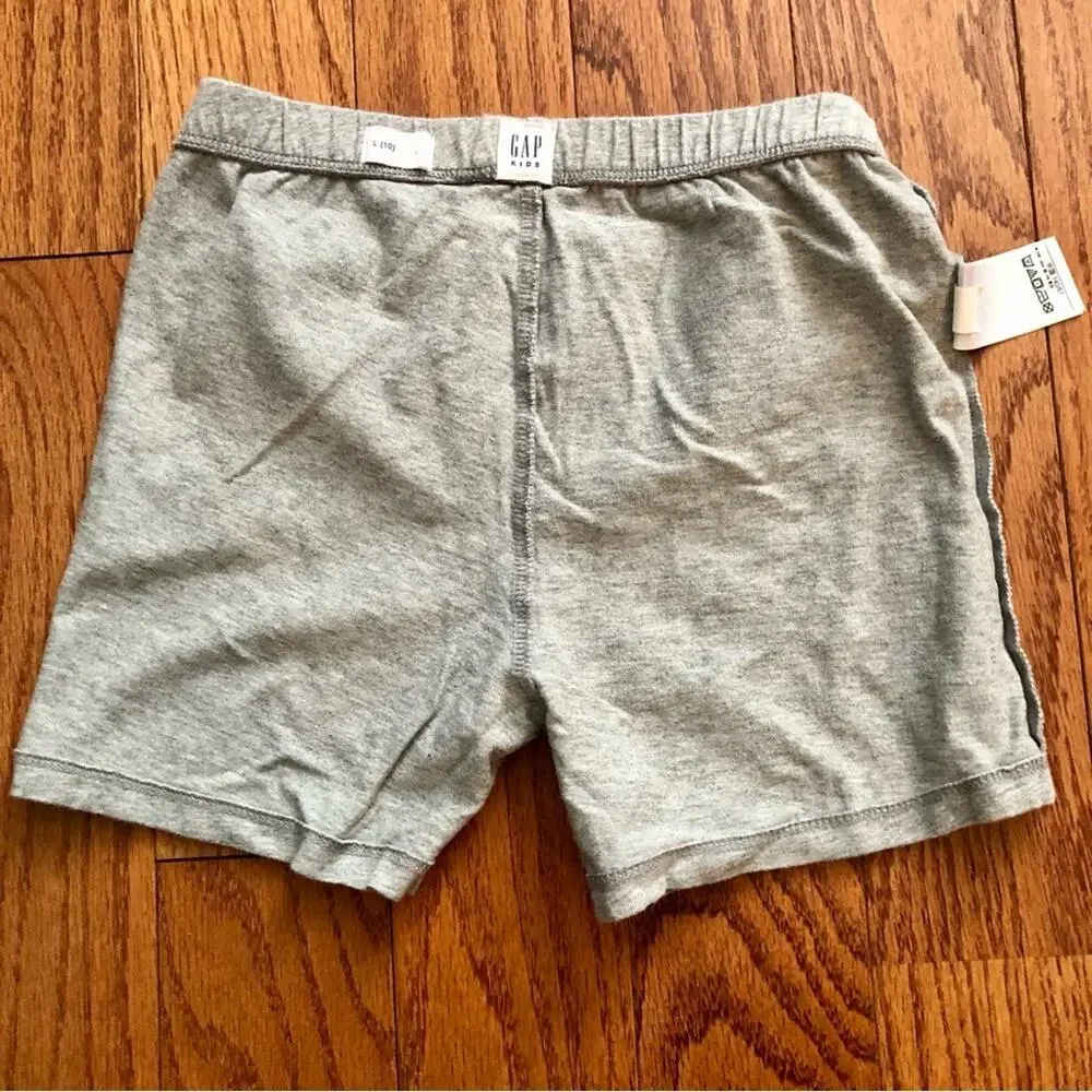 GAP Kids Casual Biker Cartwheel Heather Gray Elastic Waist Shorts Girl’s Size 10